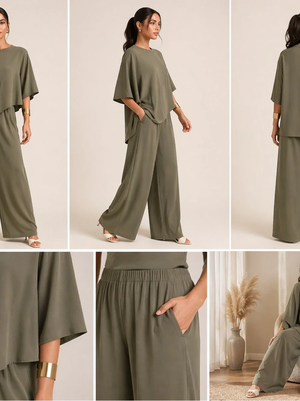Colettaa elegant olive